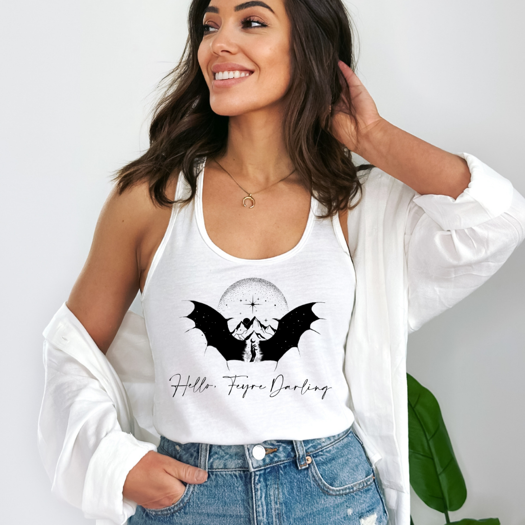 Hello Feyre Darling Racerback Tank