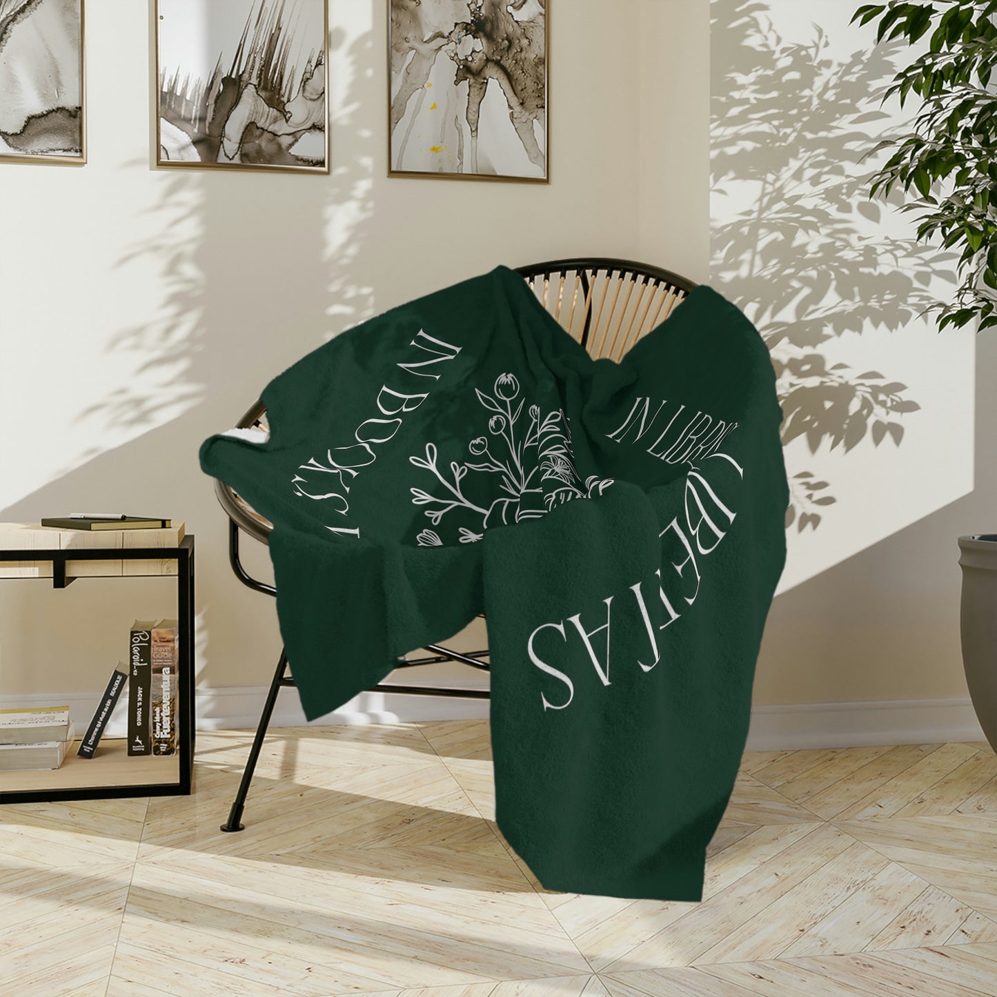 In books, freedom Blanket