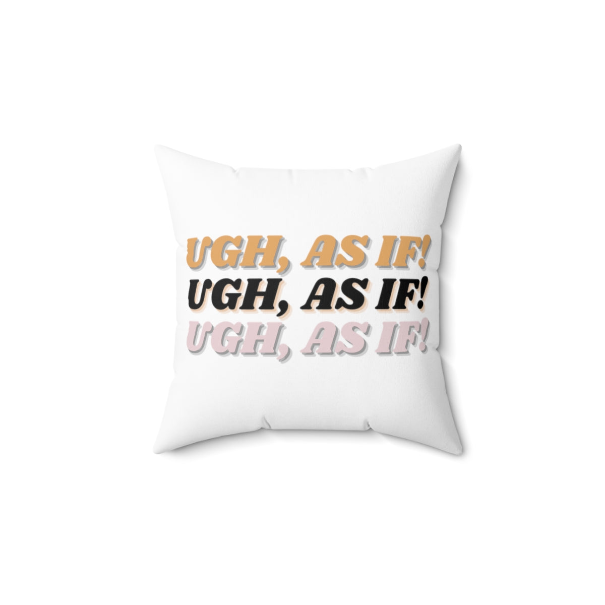 Ugh Pillow Case