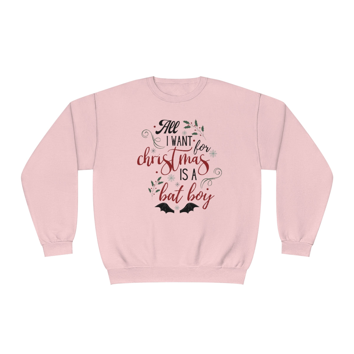 All I want are bat boys FRONT Crewneck Sweatshirt