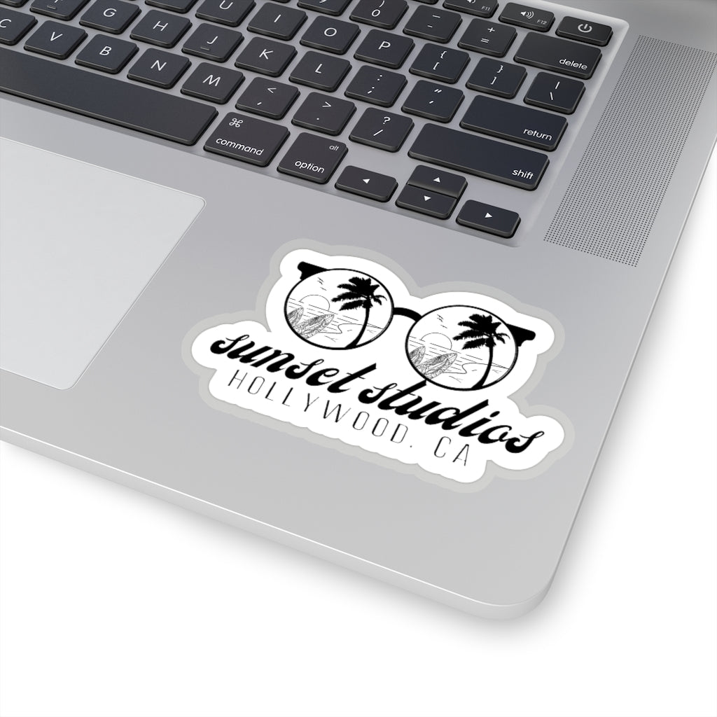 Sunset Hugo Sticker