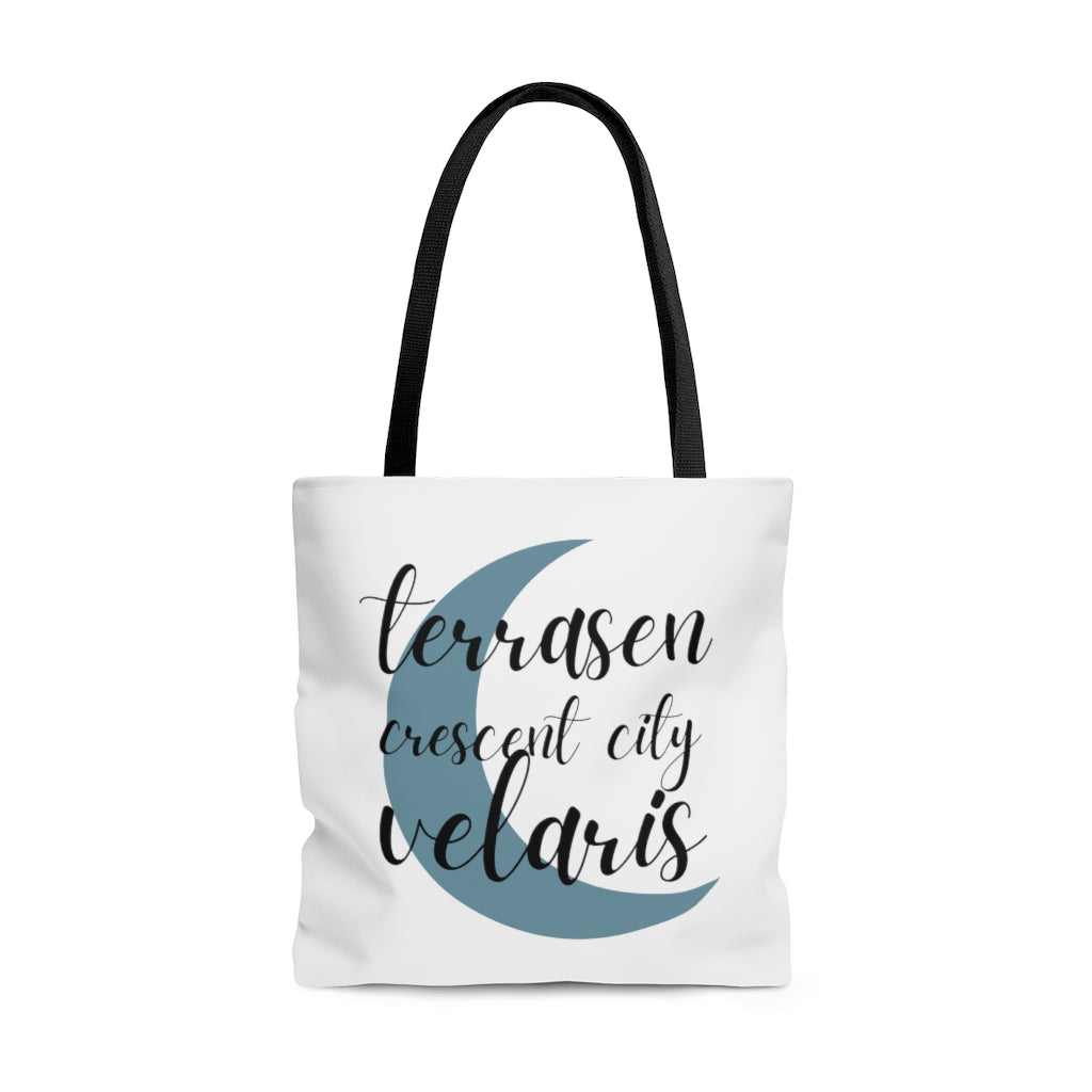 Velaris, Terrasen & Crescent City Tote Bag