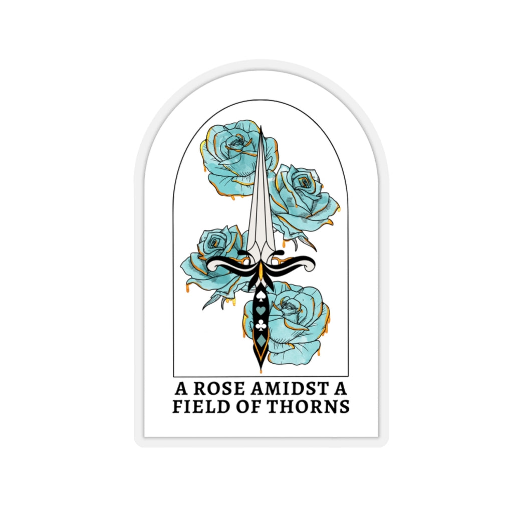 Alice the Dagger Rose & Dagger *Ashely McLeo* Stickers