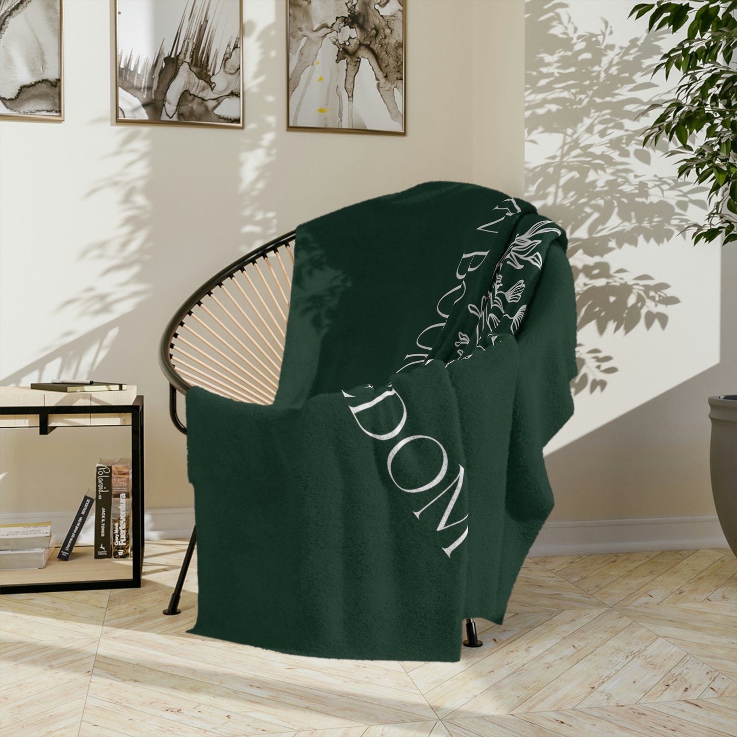 In books, freedom Blanket