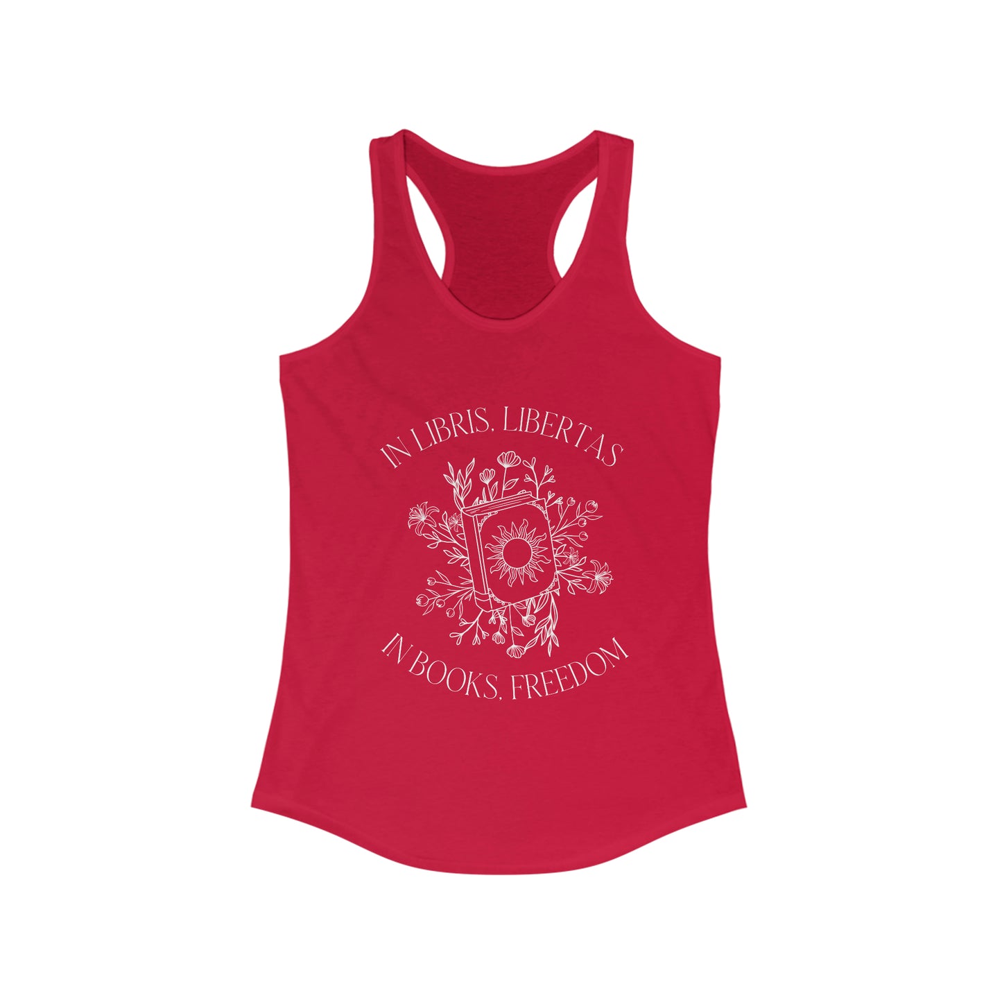In Books, Freedom Racerback Tank