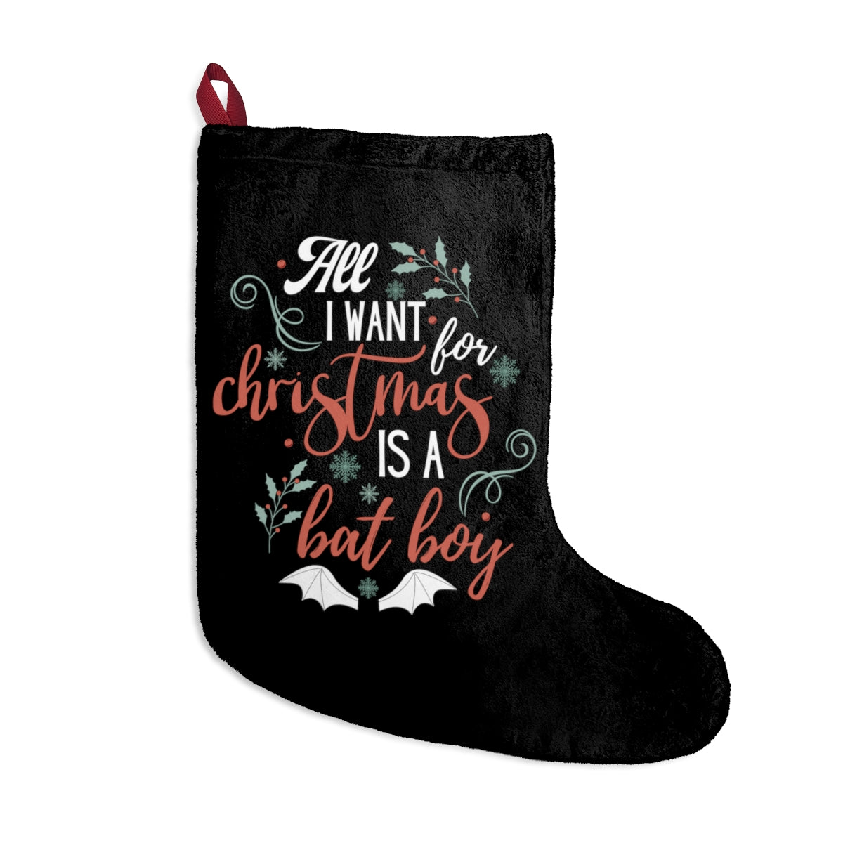 Bat Boys Christmas Stockings
