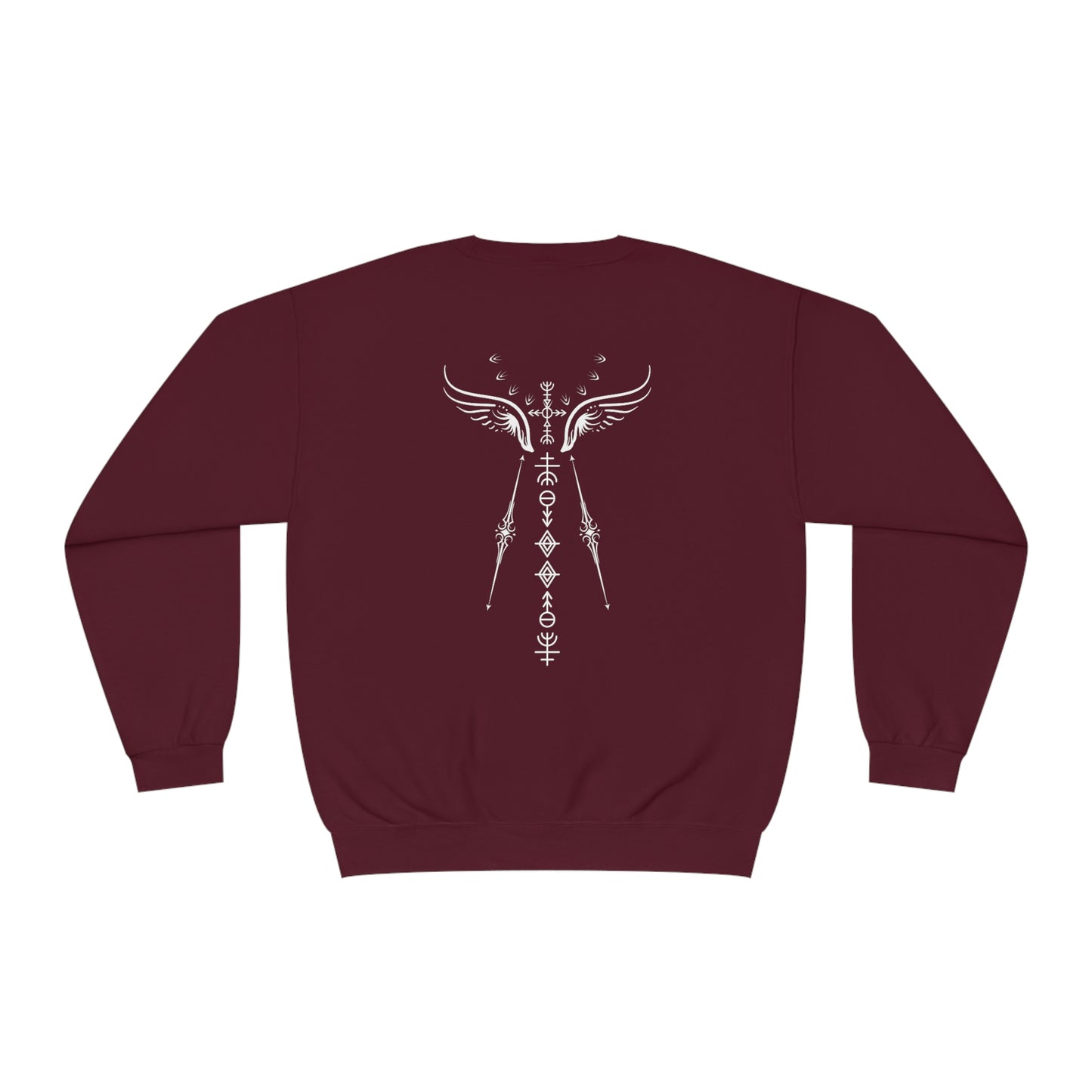 Aelin Back Tattoo Crewneck Sweatshirt