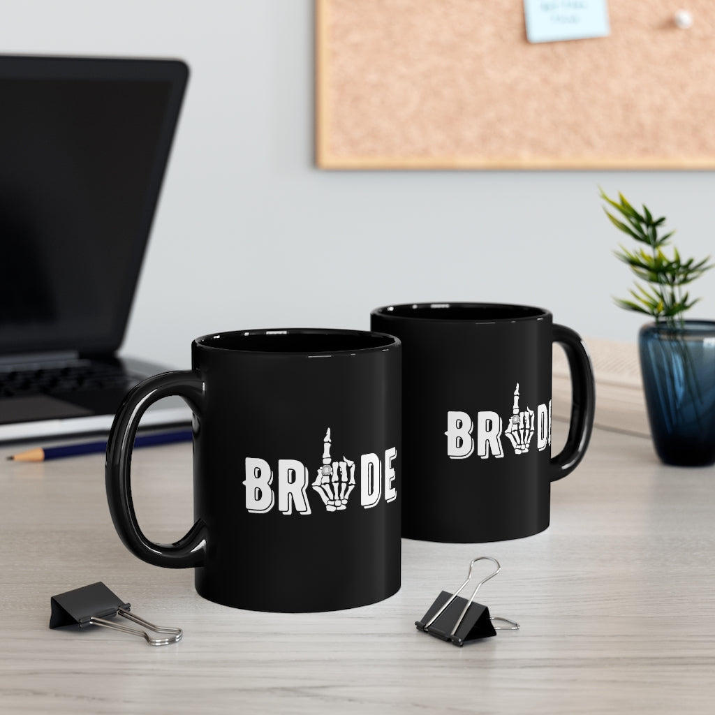 Bride Black Mug