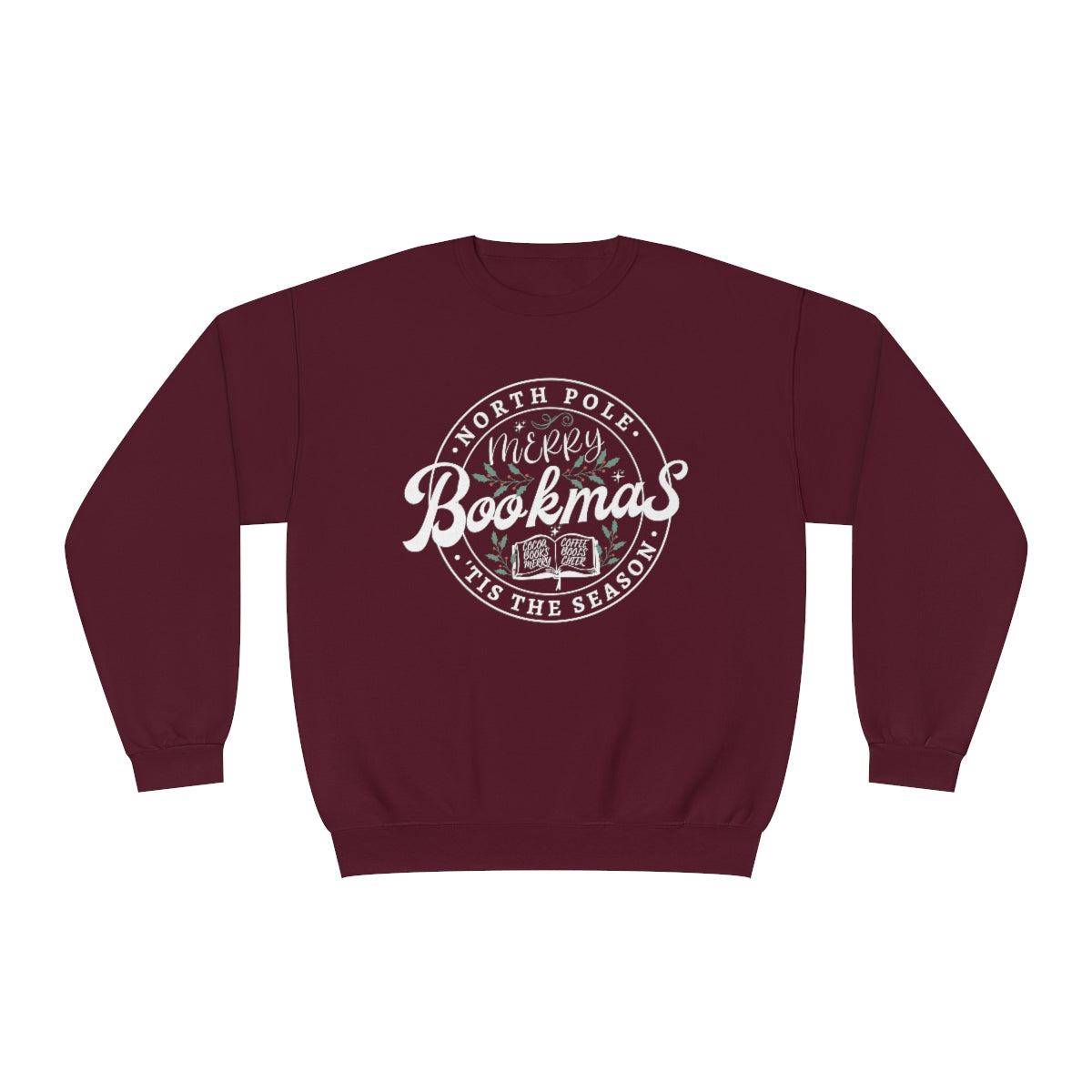 Merry Bookmas Crewneck Sweatshirt