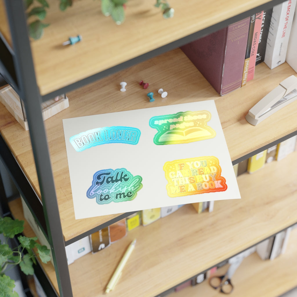 Book Collection Sticker Sheets