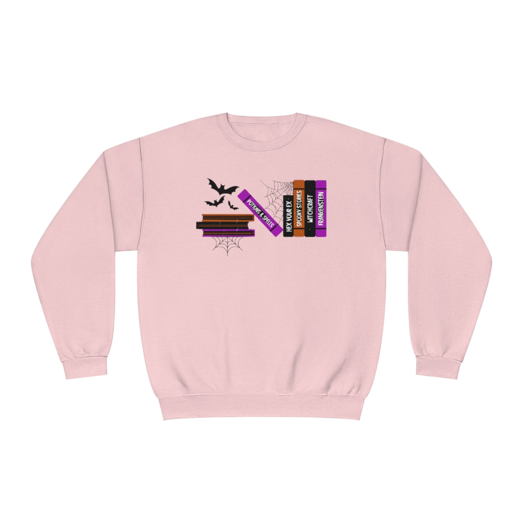 Spooky Books Crewneck Sweatshirt