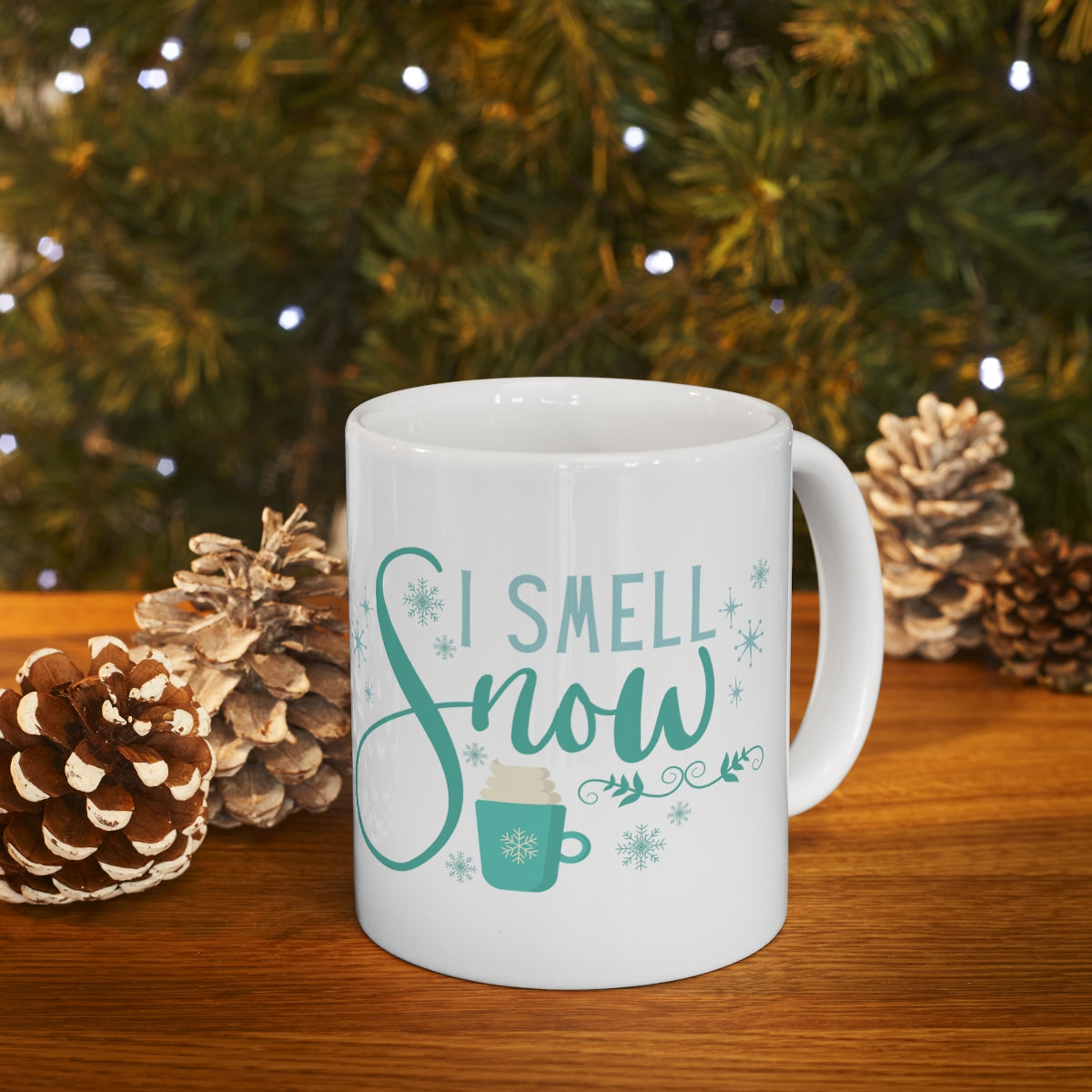 Snow Smell Ceramic Mug 11oz