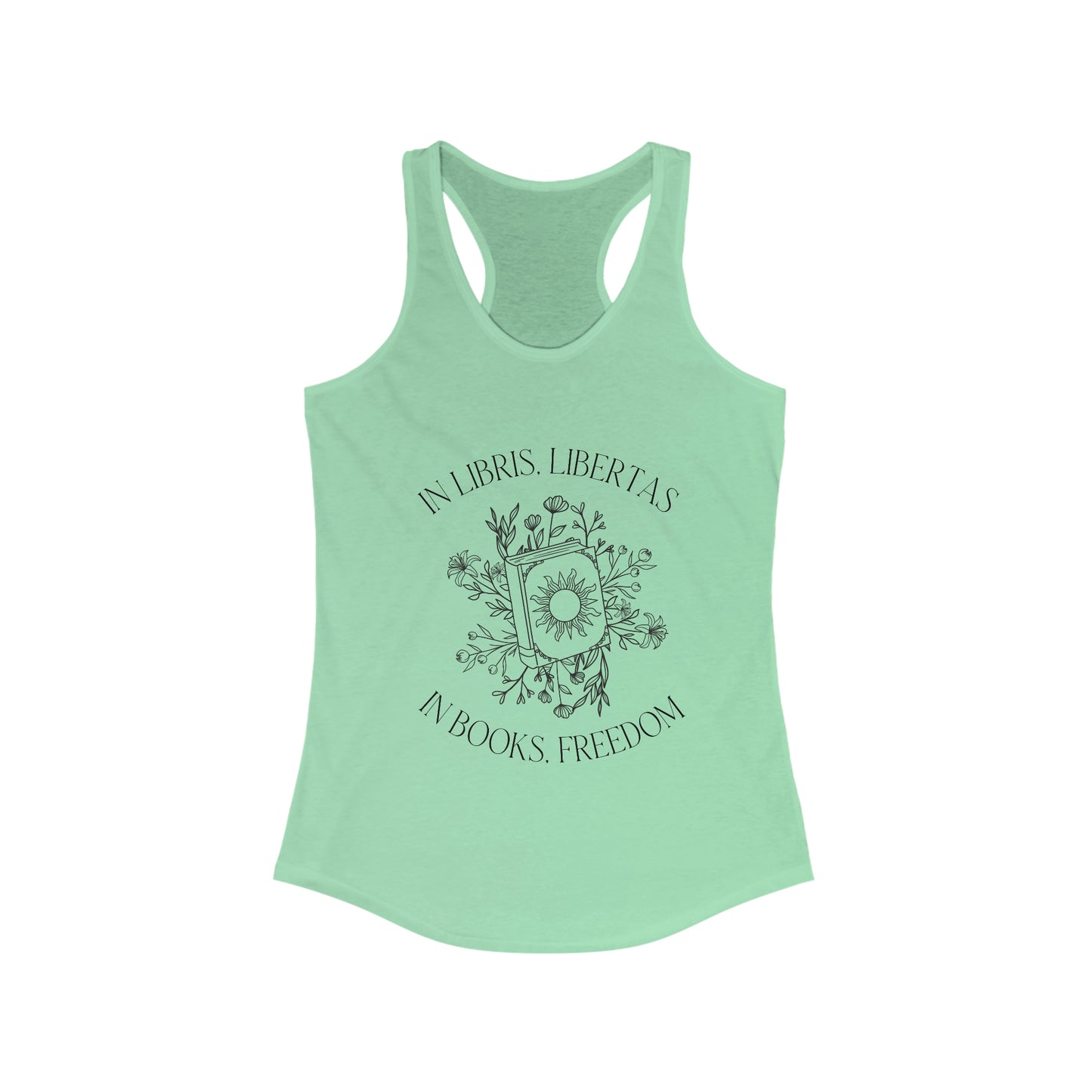 In Books, Freedom Racerback Tank