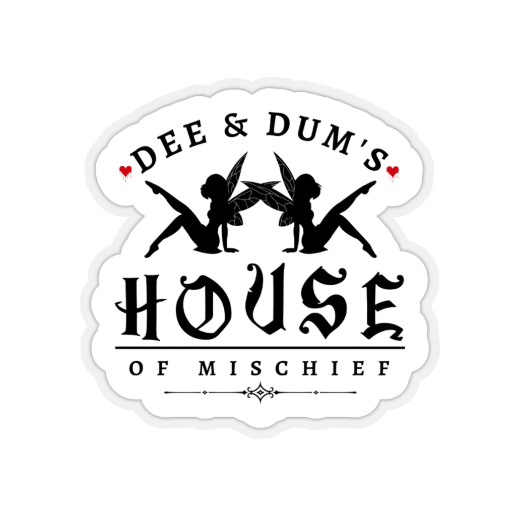 Dee & Dum House of Mischief Alice the Dagger Stickers
