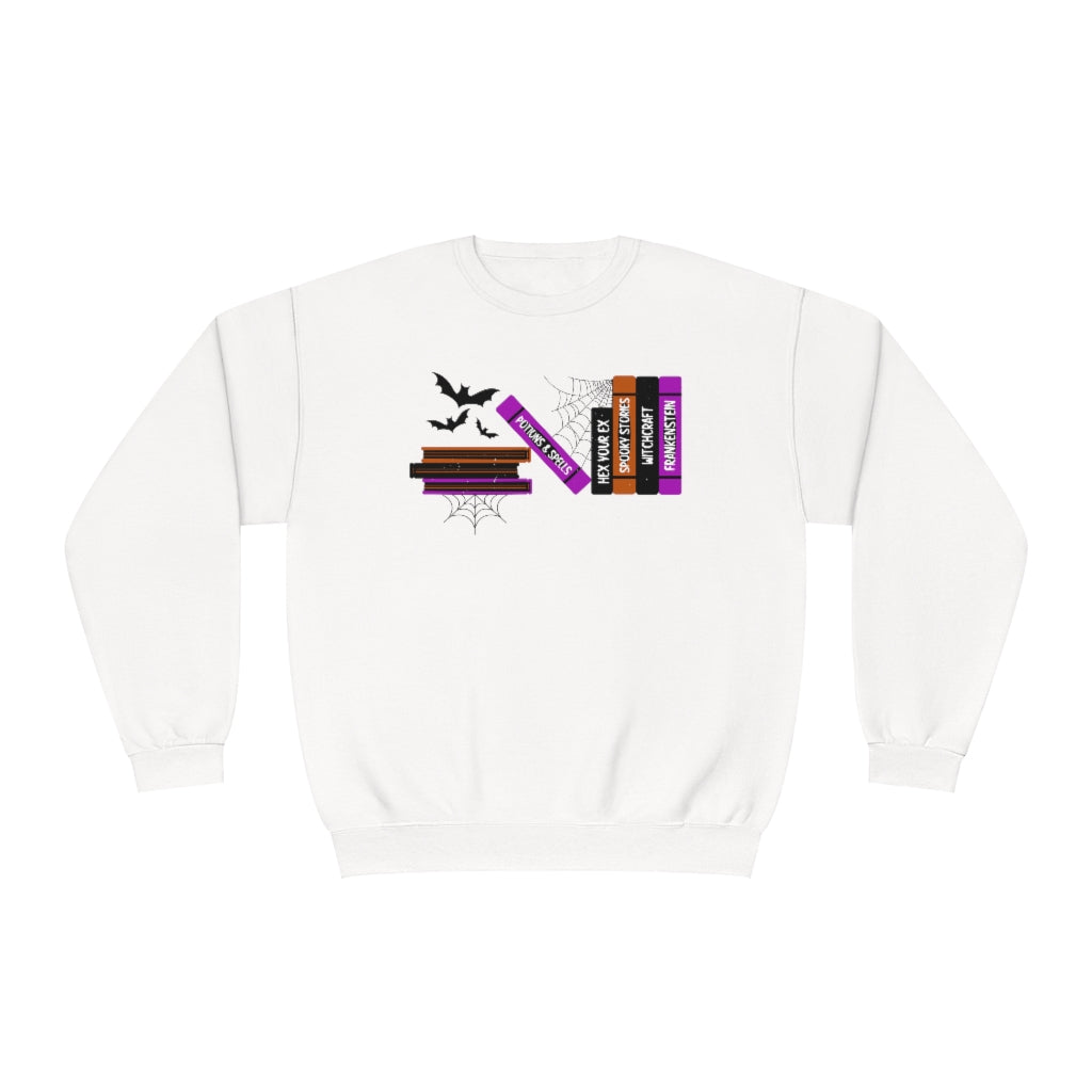 Spooky Books Crewneck Sweatshirt