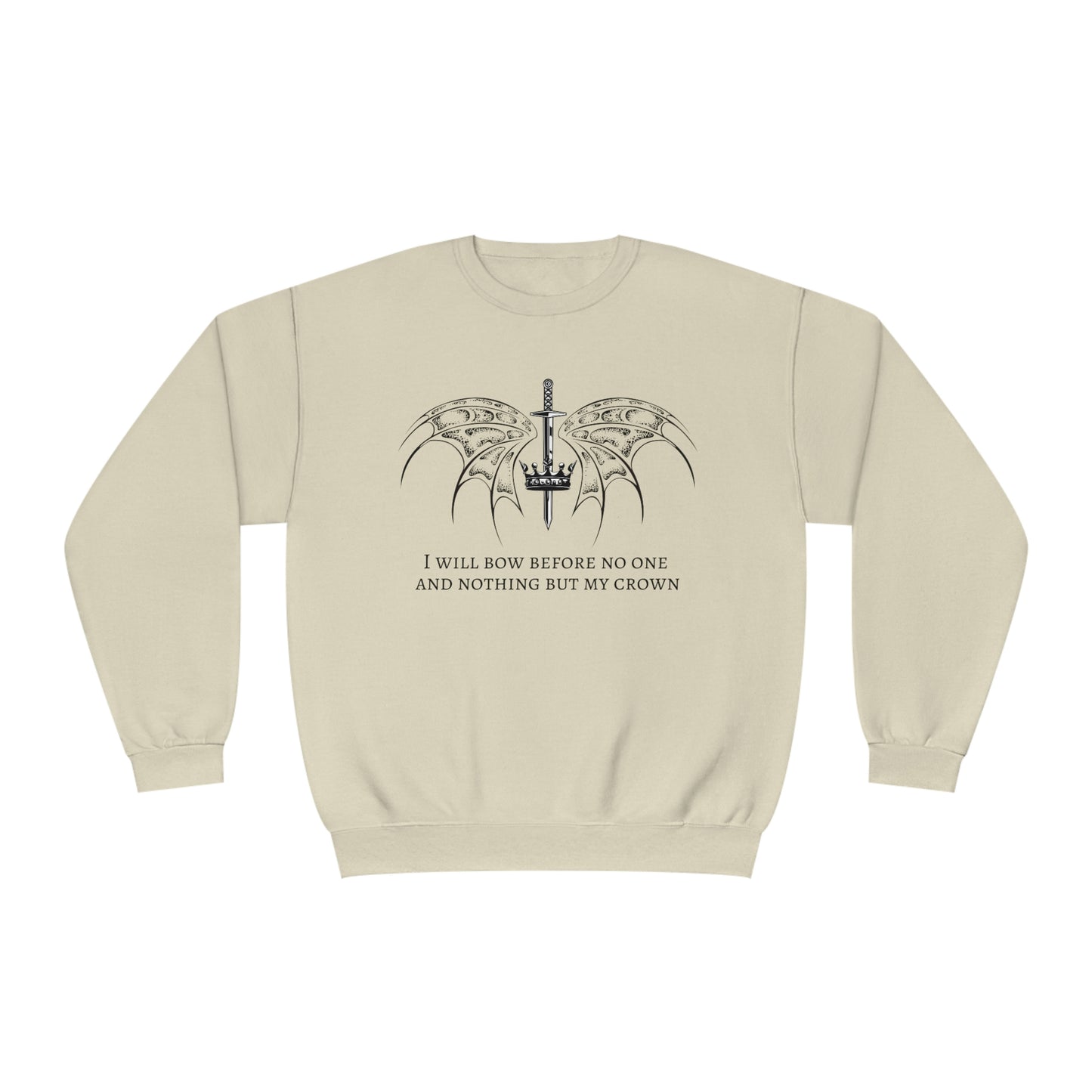 Bow to no one Crewneck Sweatshirt