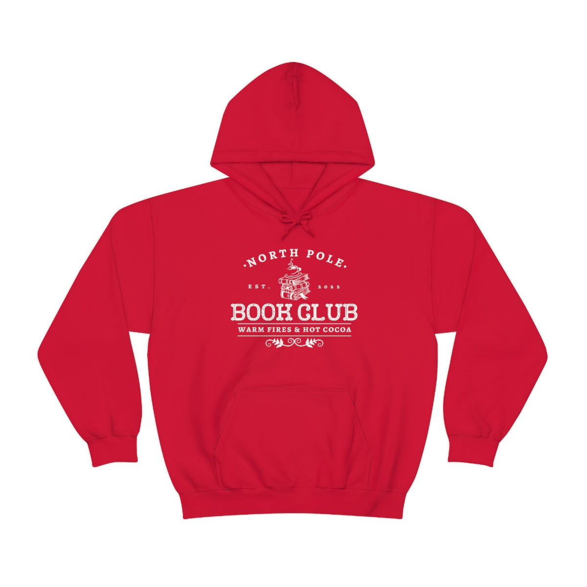 North Pole Book Club Hooded Sweatshirt