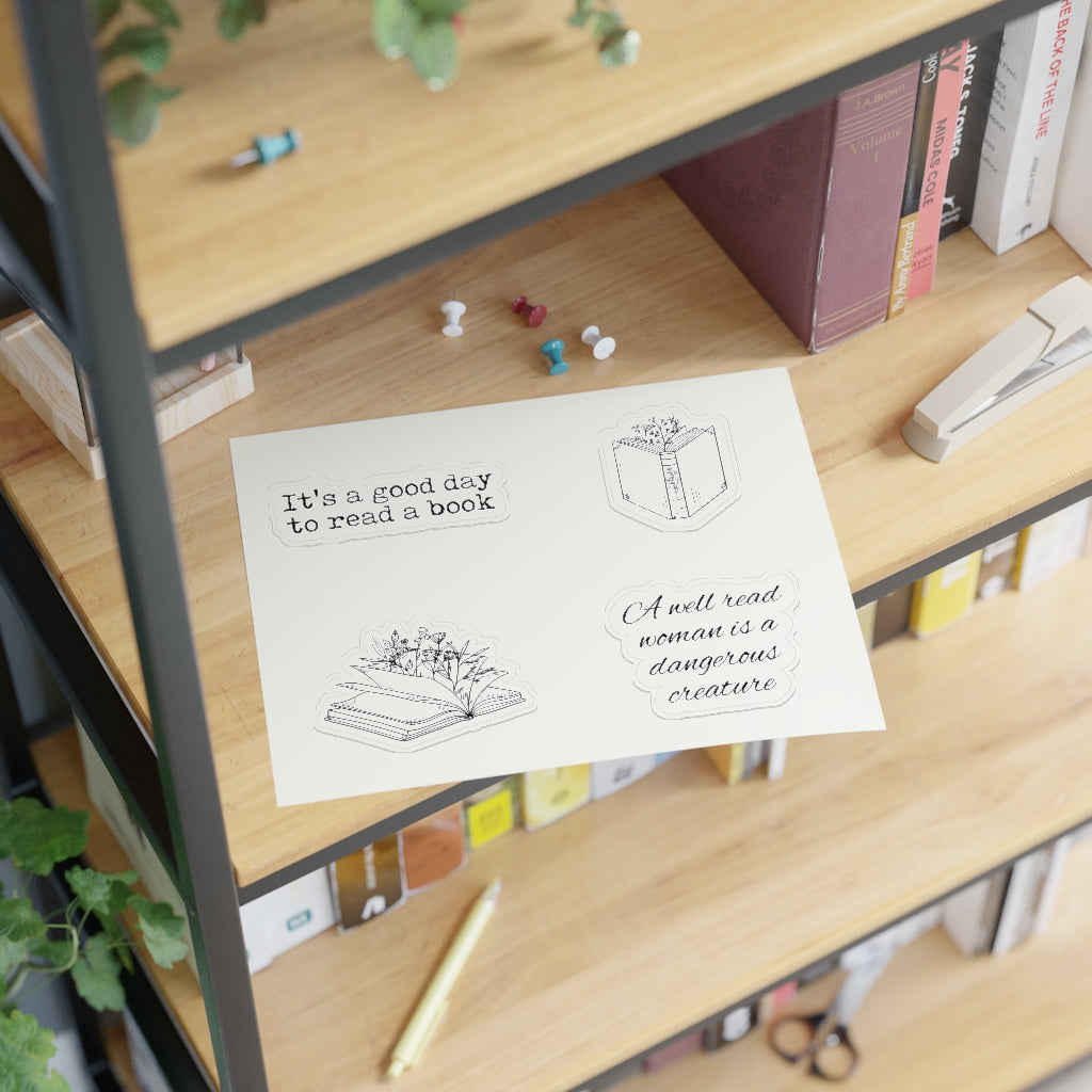 Classic Book Sticker Sheets