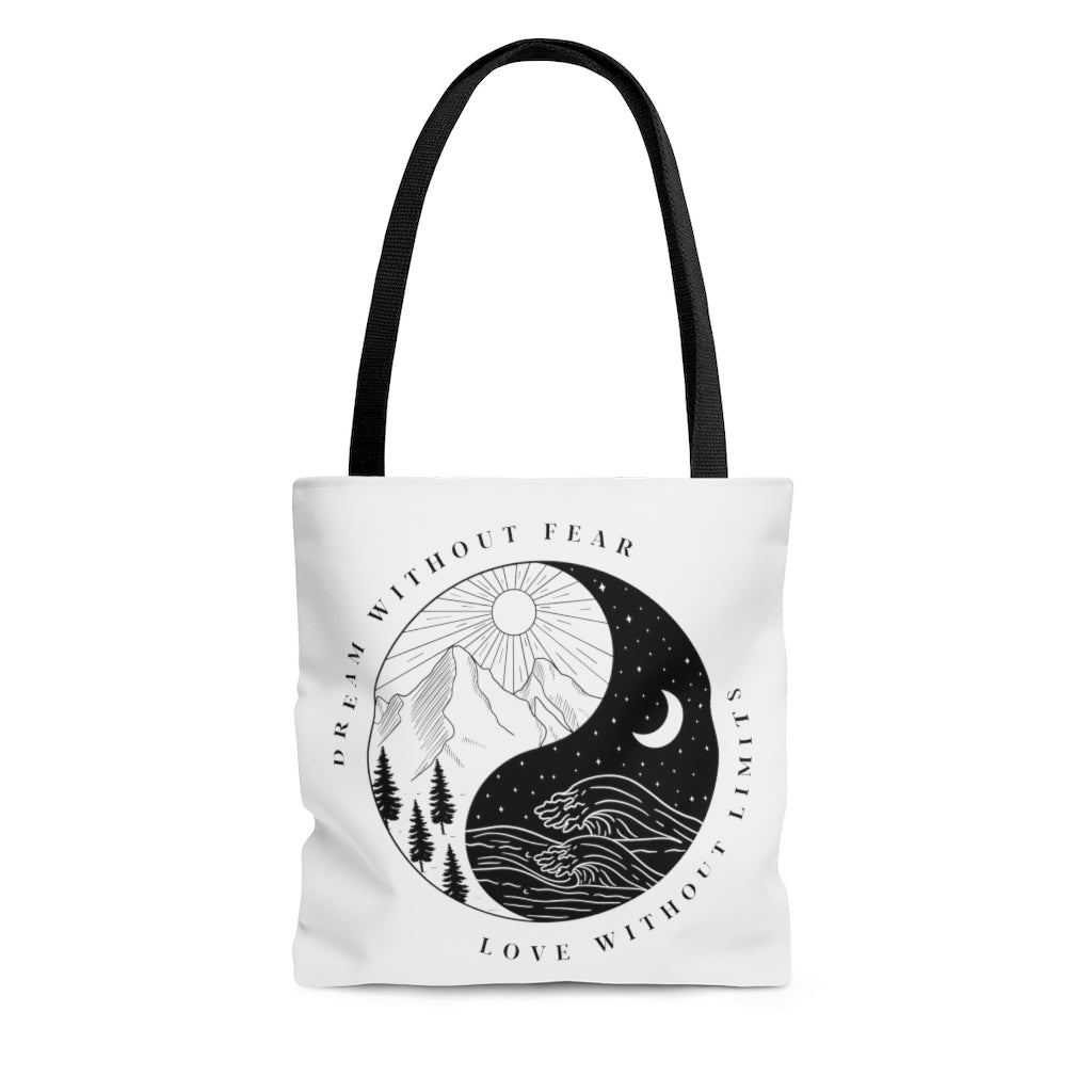 No Fear No Limits Tote Bag