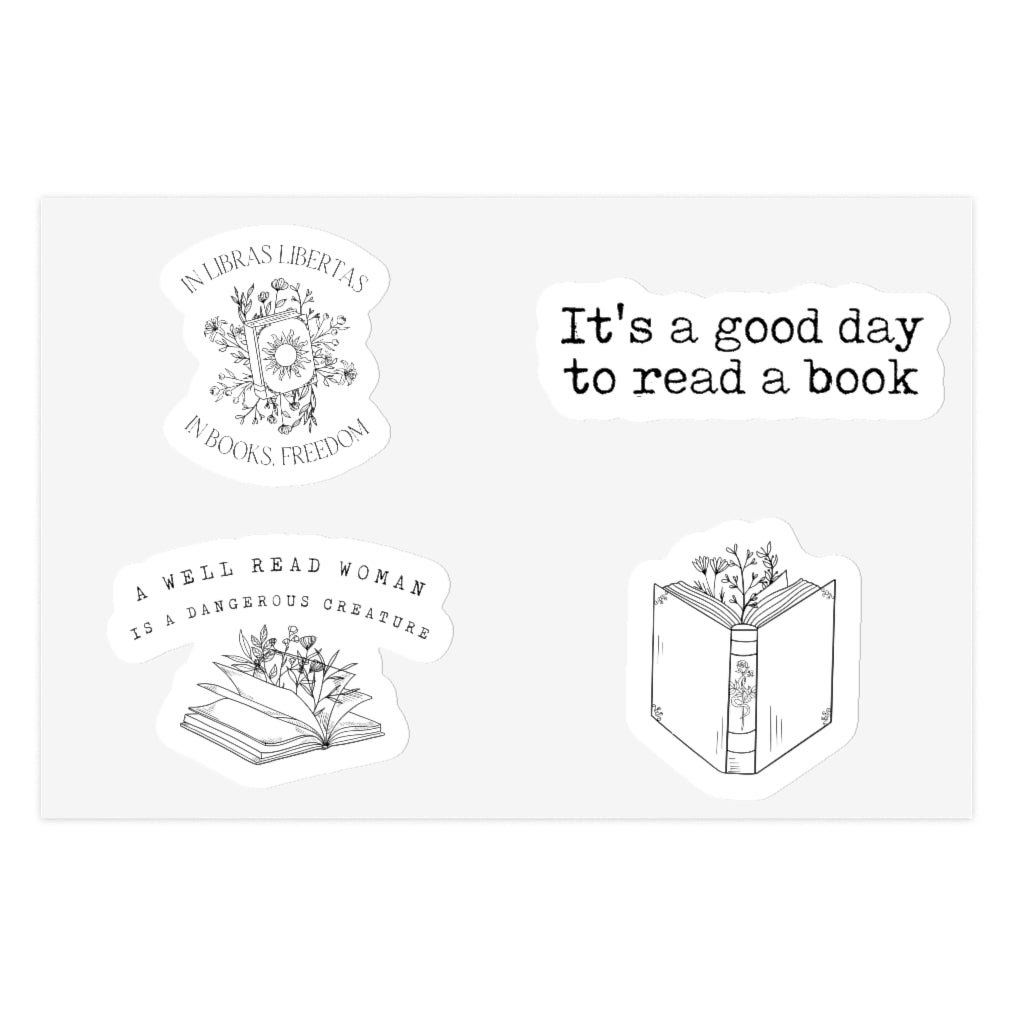 Book Lovers Sticker Sheets