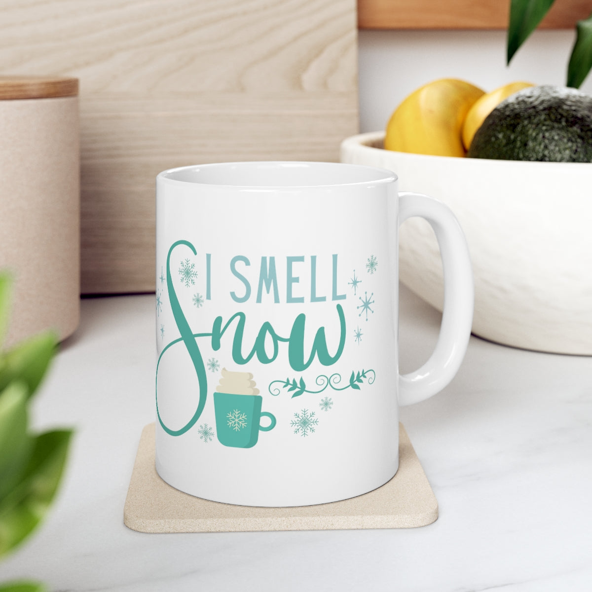 Snow Smell Ceramic Mug 11oz