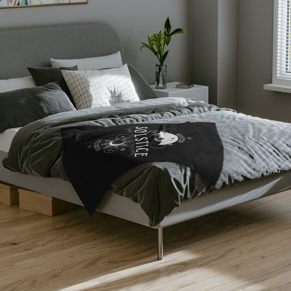 Velaris Winter Solstice Velveteen Minky Blanket
