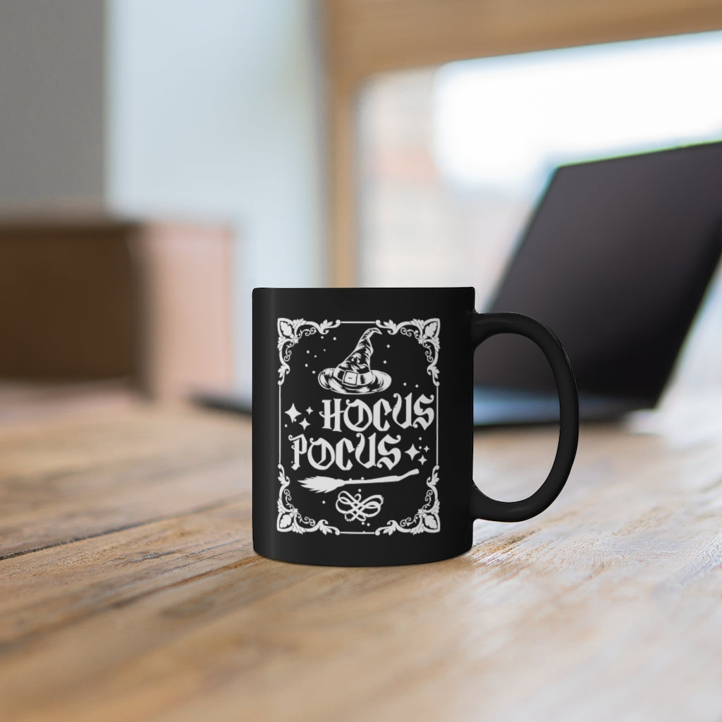 Witch Pocus Black Mug