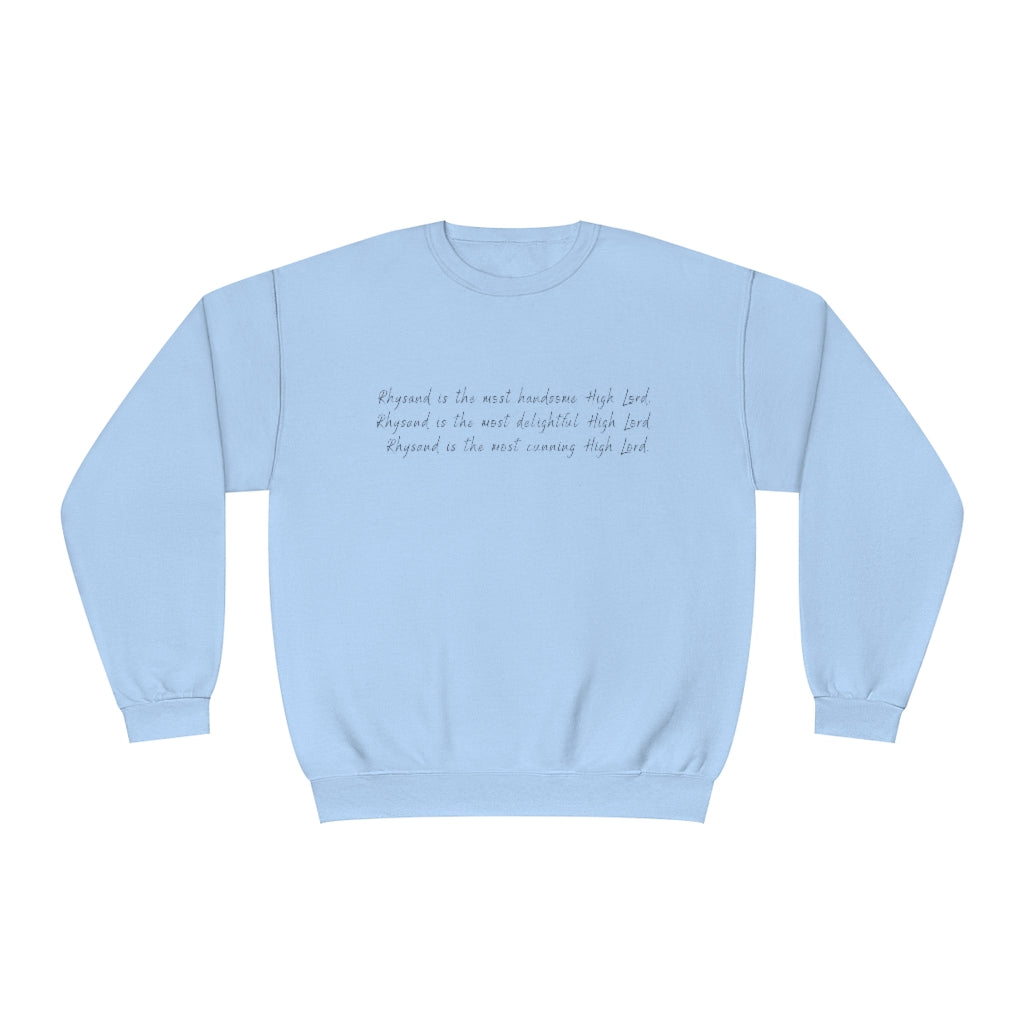 Rhysand Handsome High Lord ACOTAR Crewneck Sweatshirt