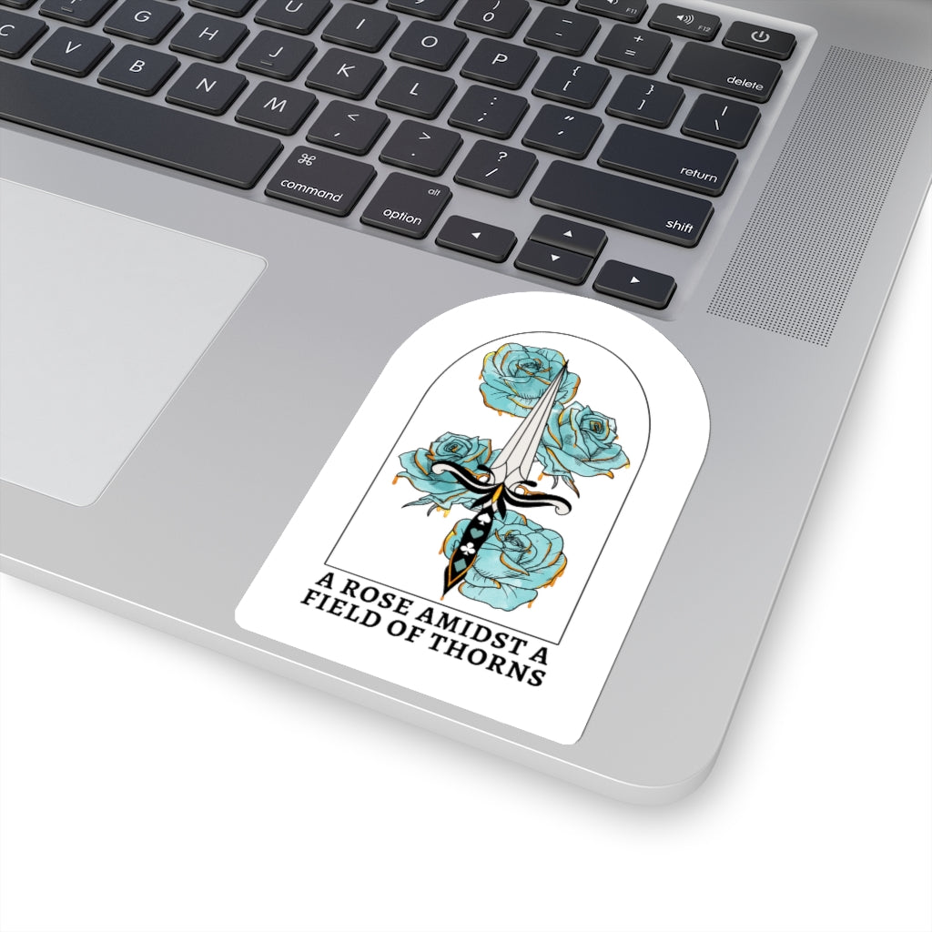 Alice the Dagger Rose & Dagger *Ashely McLeo* Stickers