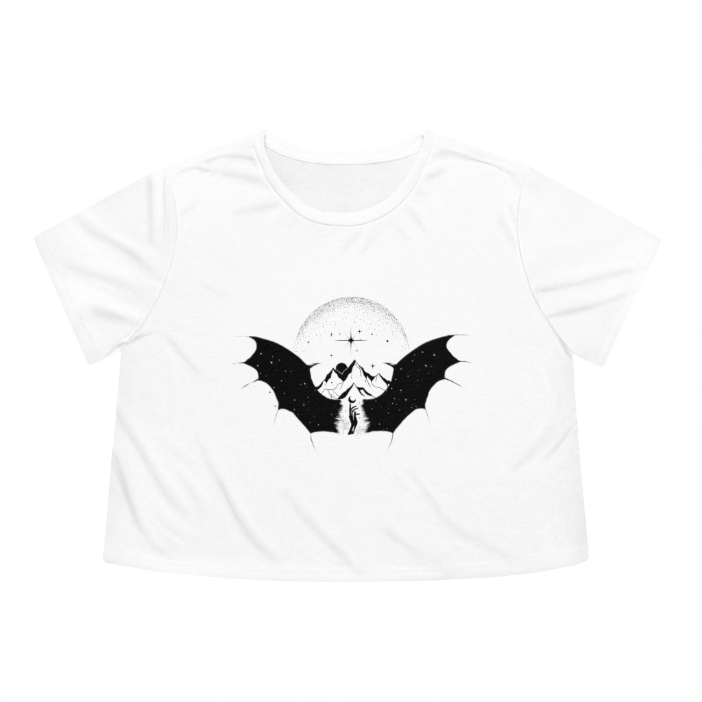 To the stars who listen Cropped Tee