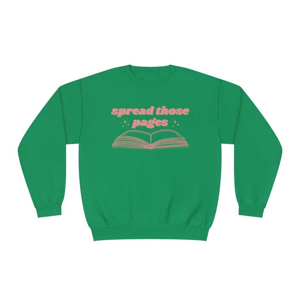 Spread Those Pages Crewneck Sweatshirt