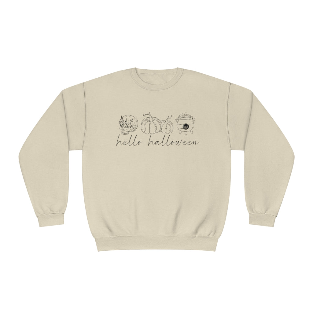 Hello Halloween Crewneck Sweatshirt