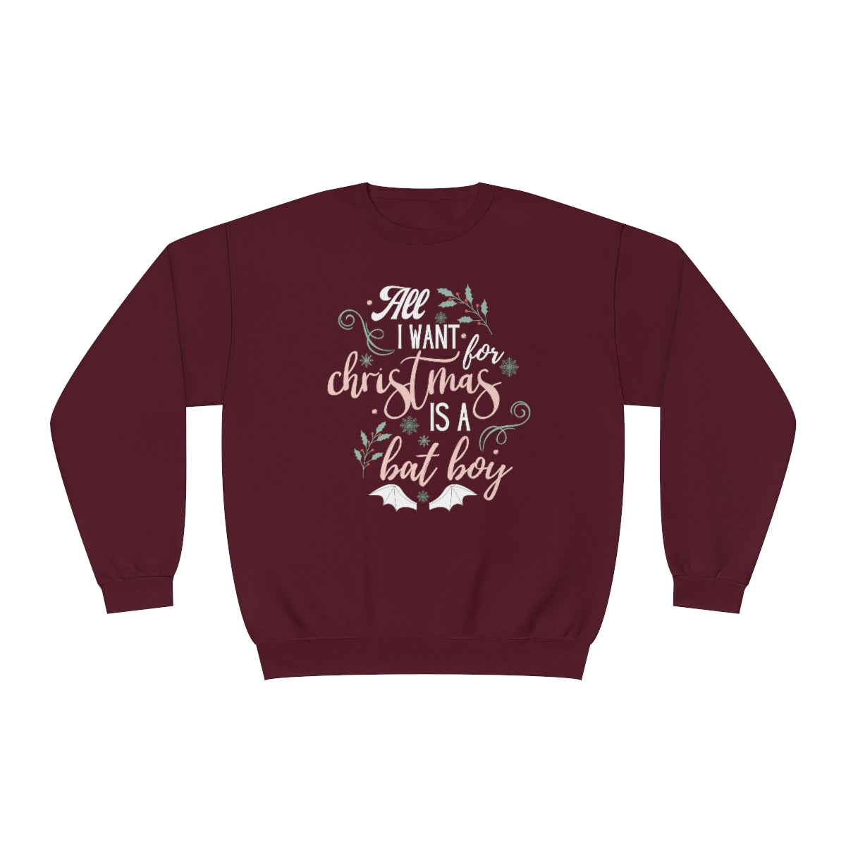 All I want are bat boys FRONT Crewneck Sweatshirt