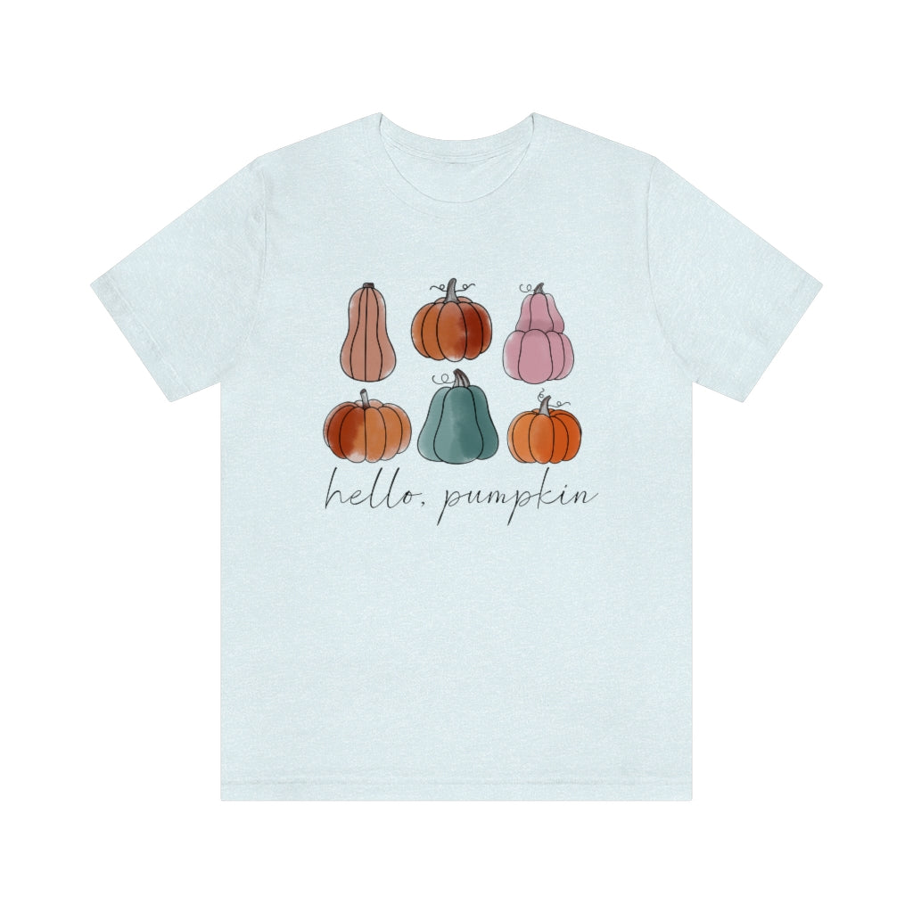 Hello Pumpkin Short Sleeve Tee