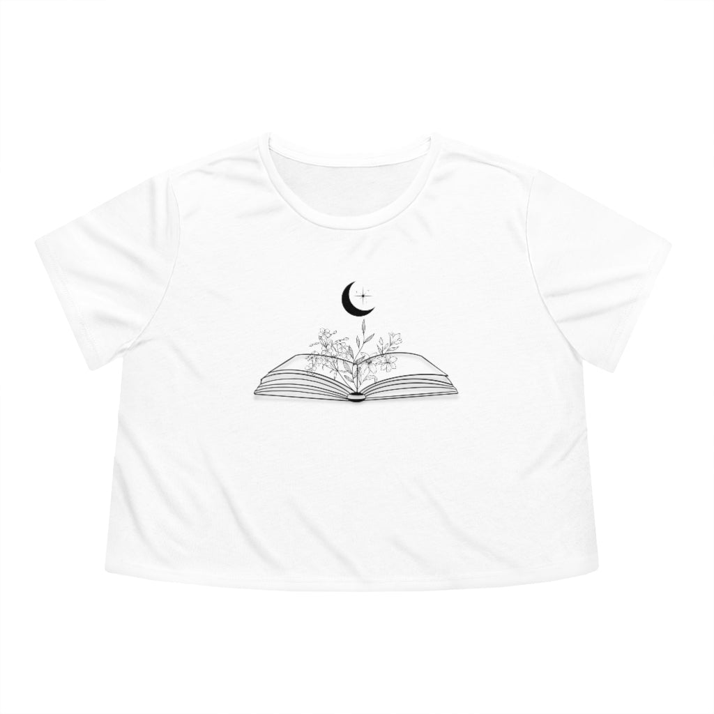 Book Magic Cropped Tee
