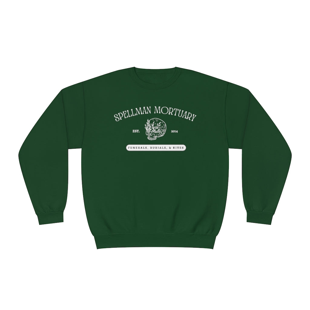 Witch's Mortuary Crewneck Sweatshirt