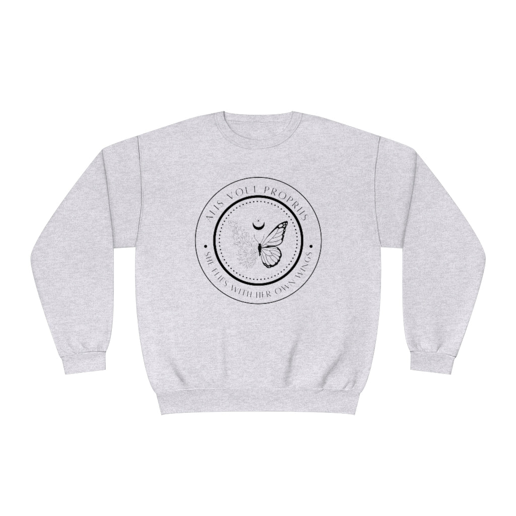 Her Own Wings Crewneck Sweatshirt
