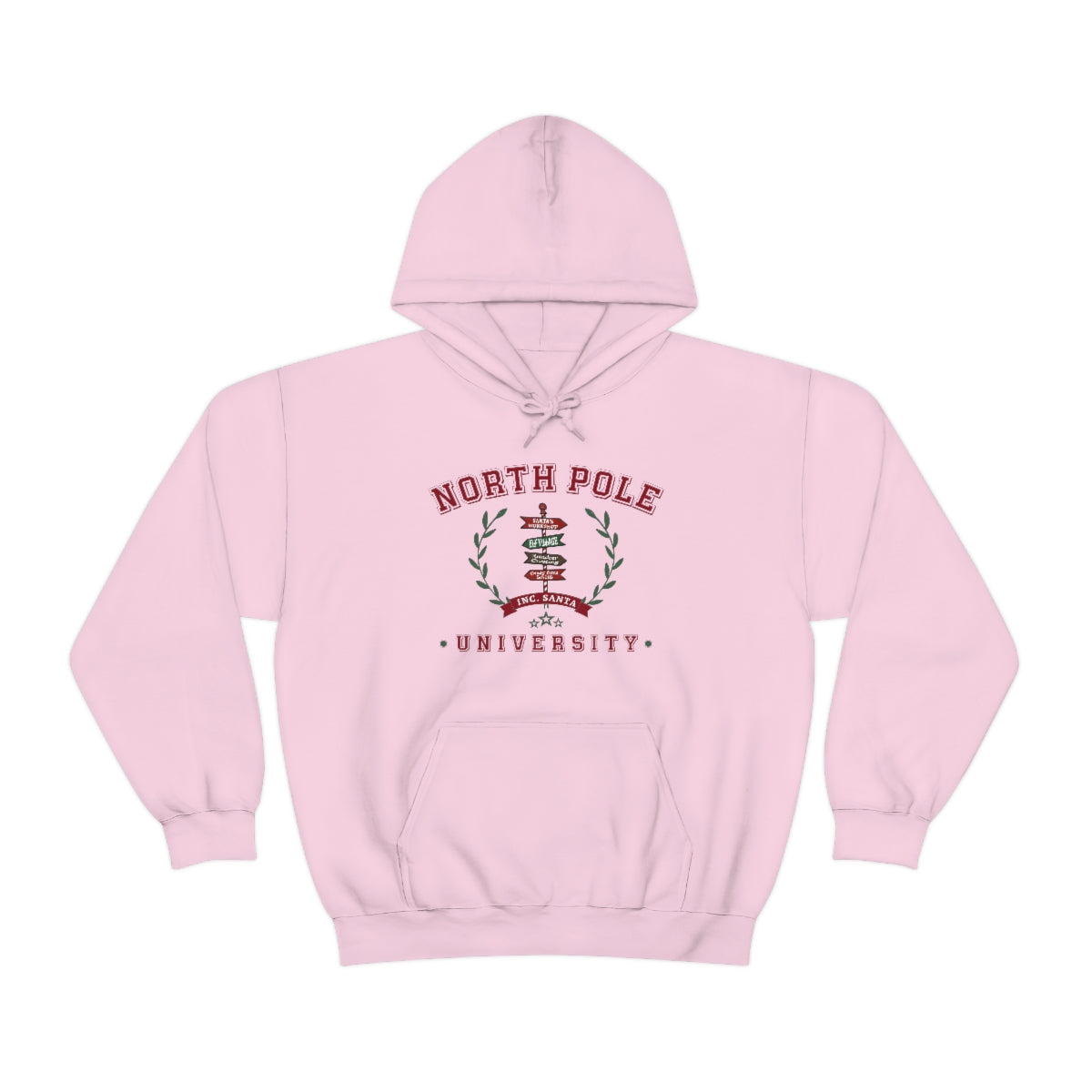 North Pole University Hooded Sweatshirt