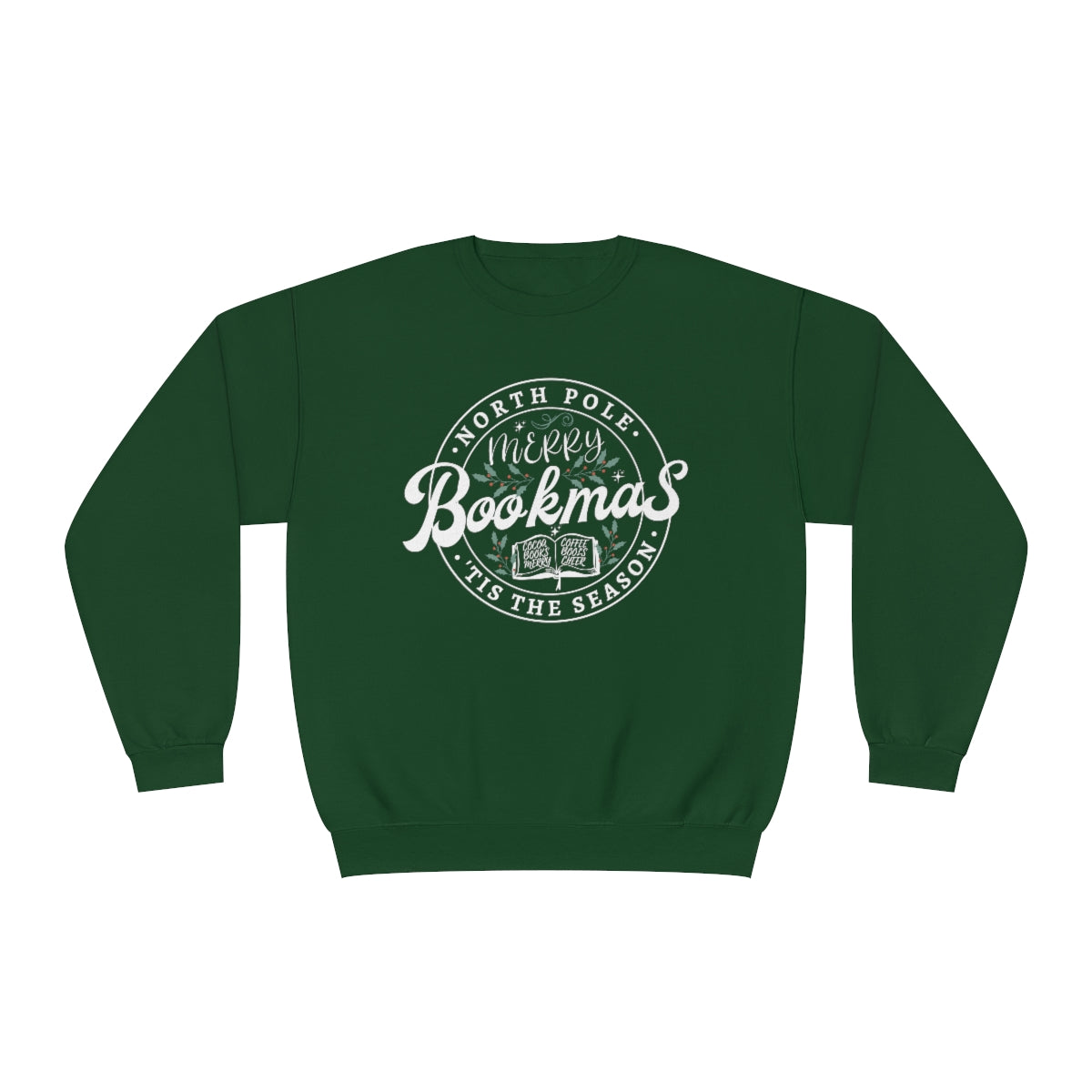 Merry Bookmas Crewneck Sweatshirt