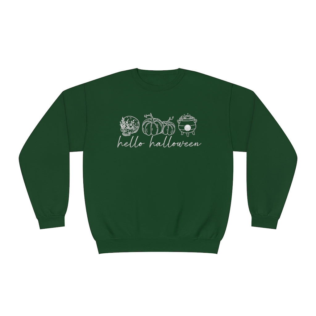 Hello Halloween Crewneck Sweatshirt