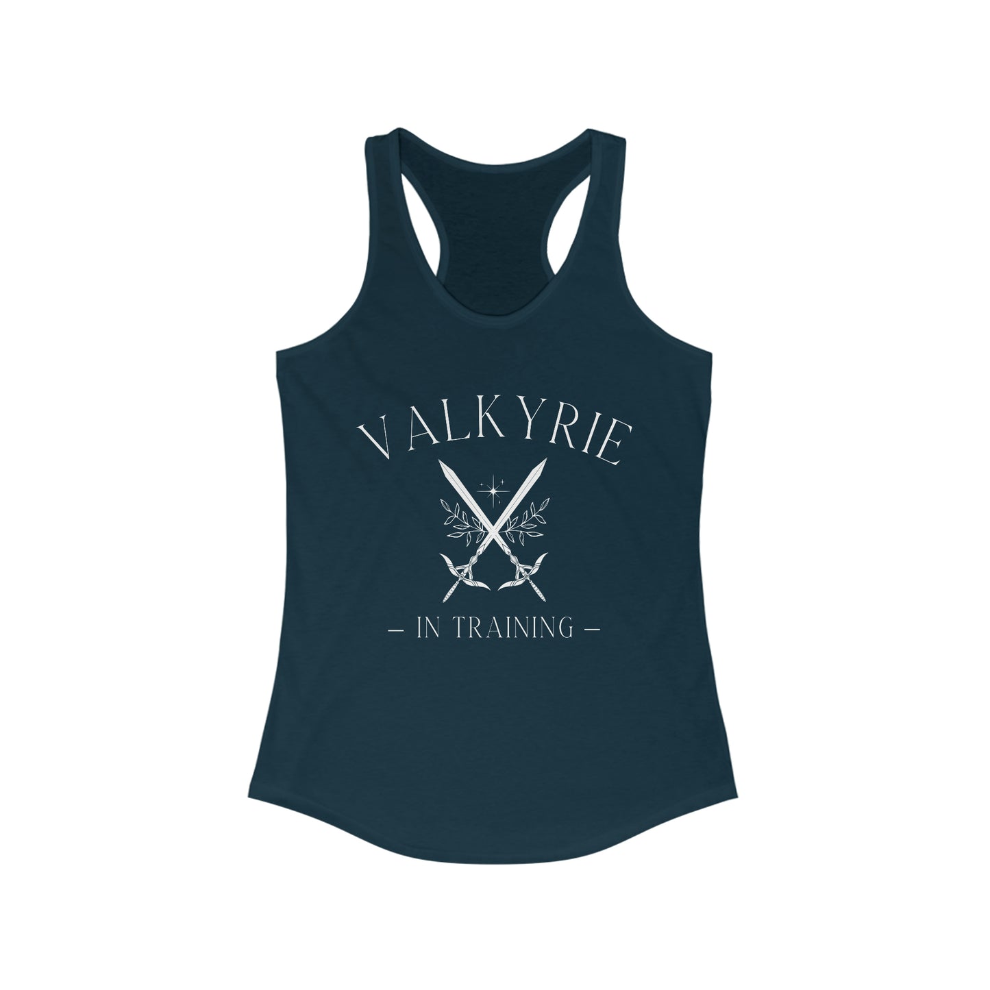 Valkyrie in Training Racerback Tank