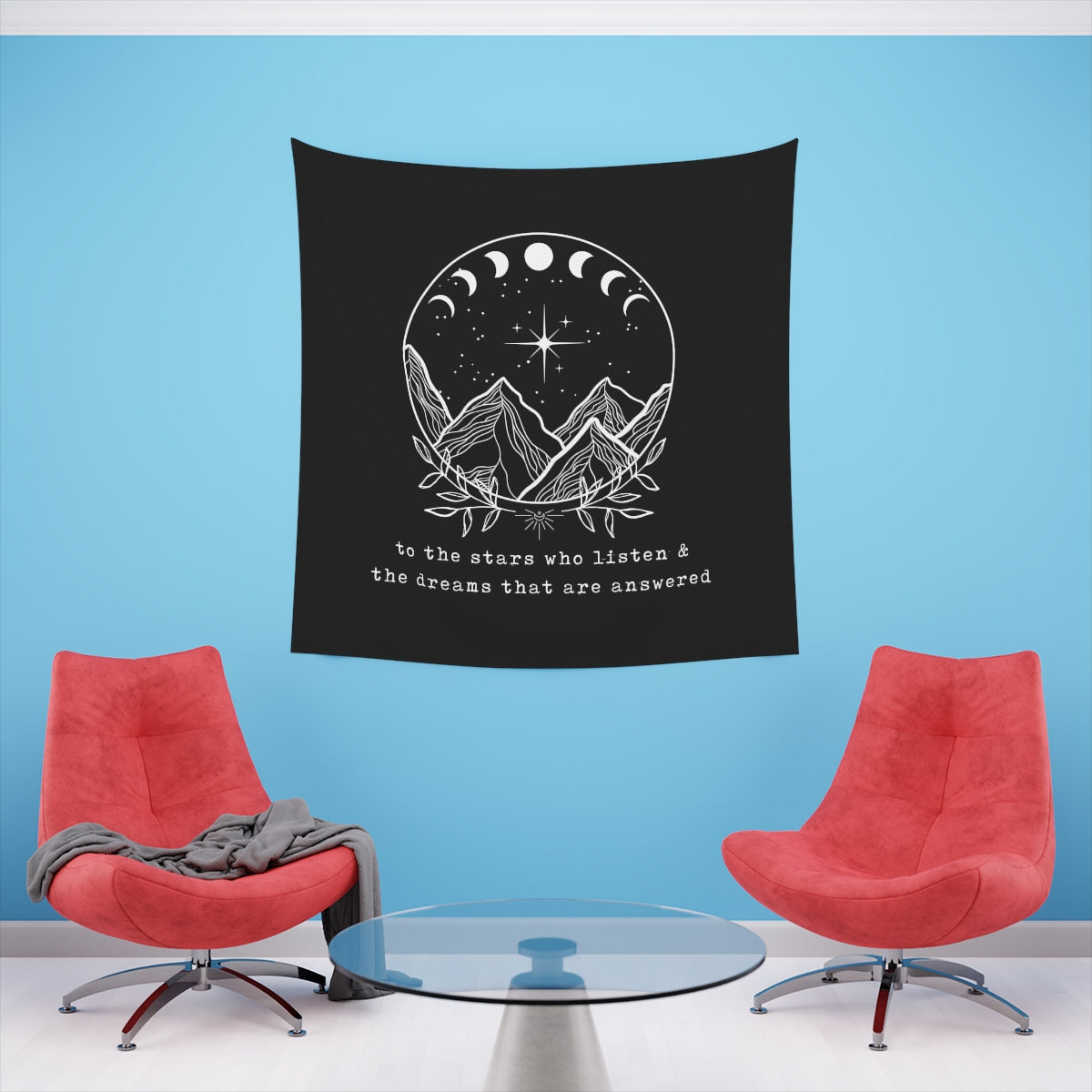 ACOTAR For the Dreamers Printed Wall Tapestry