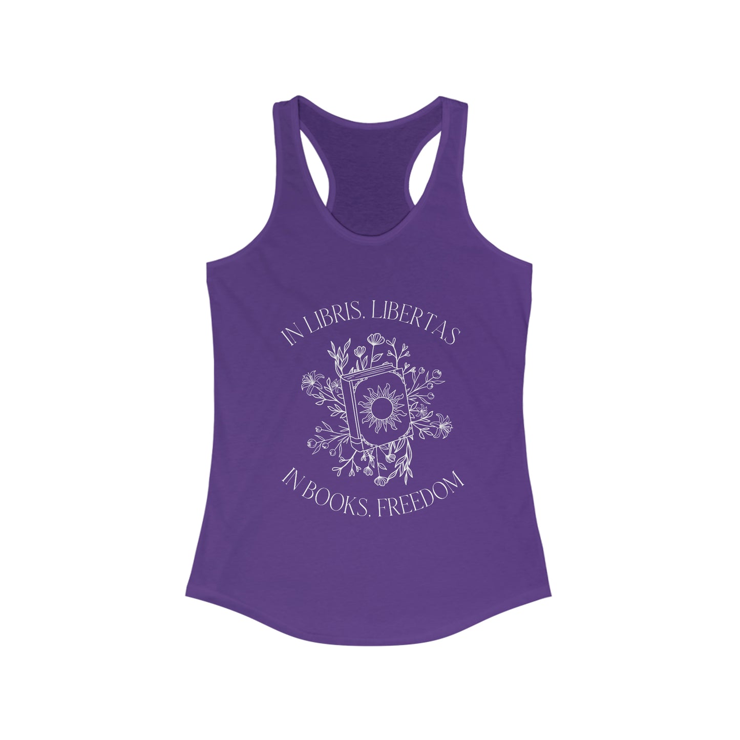 In Books, Freedom Racerback Tank