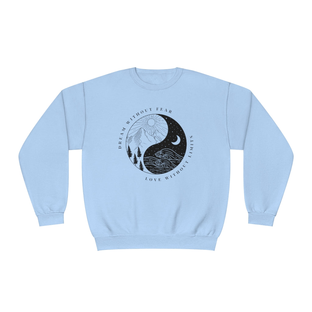 No Fear No Limits Crewneck Sweatshirt