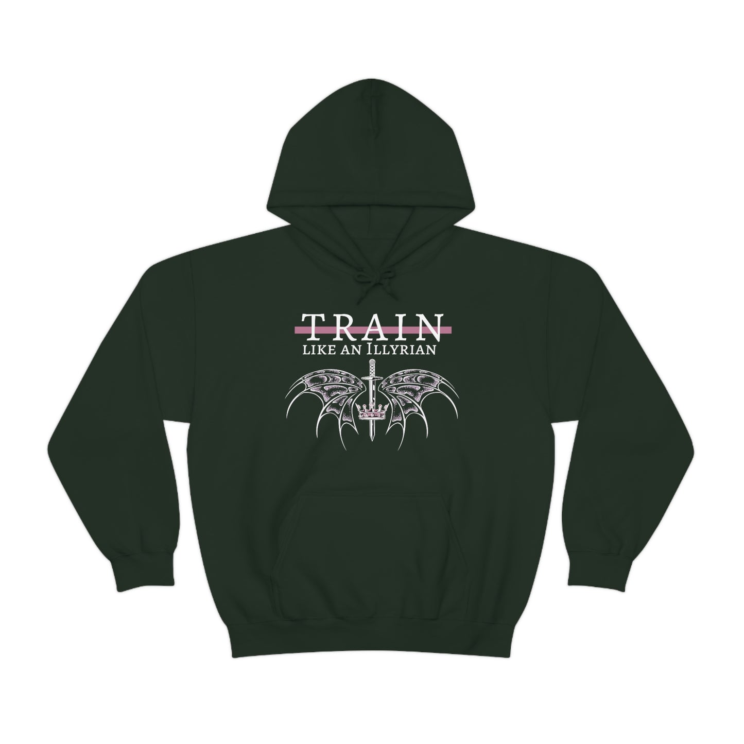 Train like an Illyrian Hooded Sweatshirt