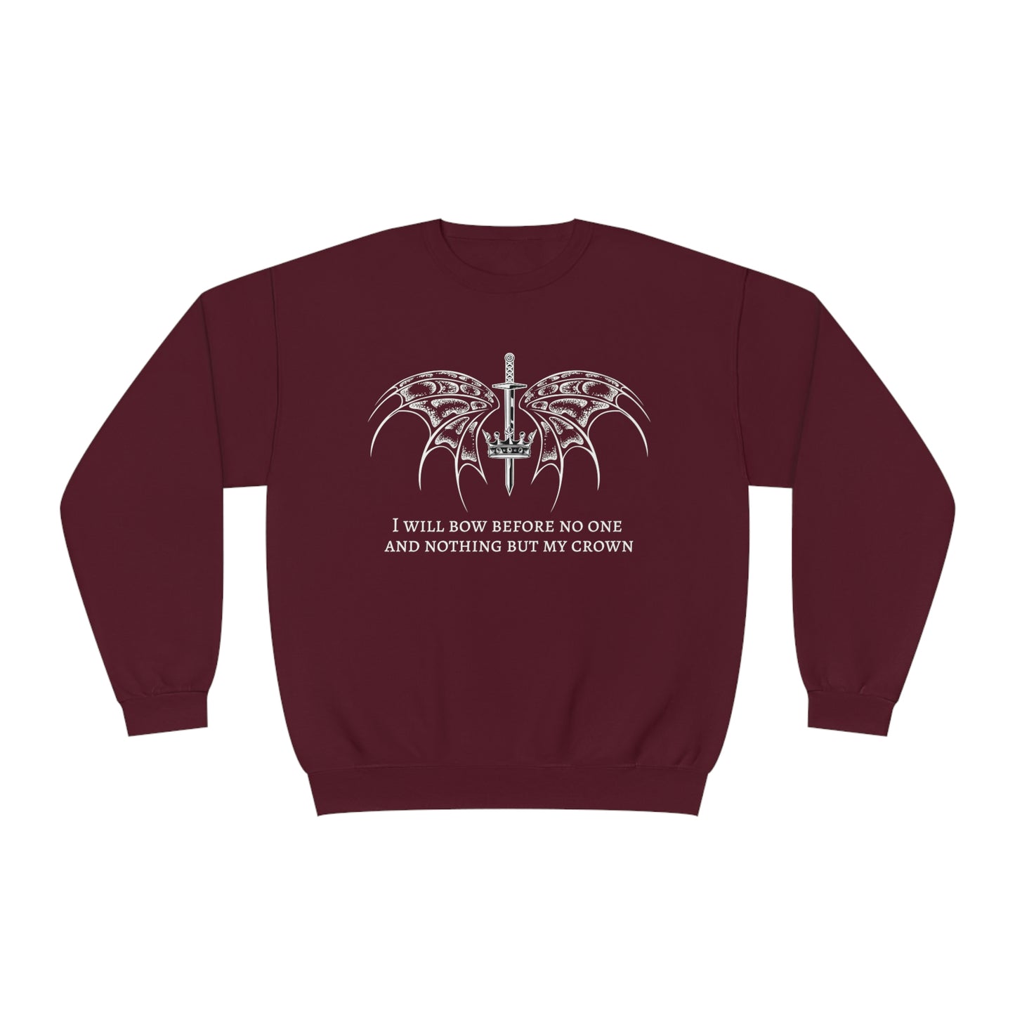 Bow to no one Crewneck Sweatshirt
