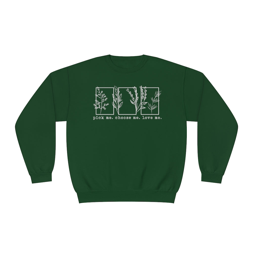 Love Me Crewneck Sweatshirt