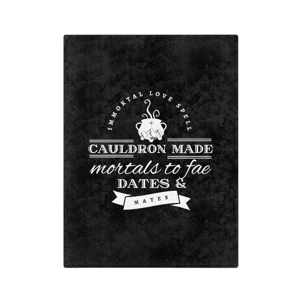 Cauldron Minky Blanket