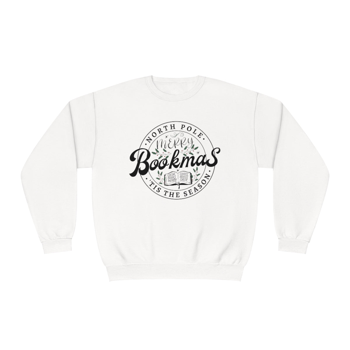 Merry Bookmas Crewneck Sweatshirt
