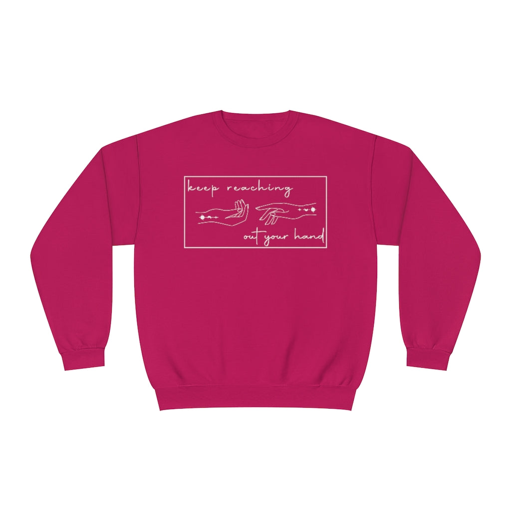 ACOSF reaching out your hand Crewneck Sweatshirt